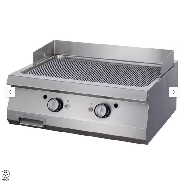  Premium Griddle Grooved - Ηλεκτρική - Διπλή μονάδα - 90cm Deep
